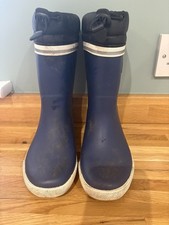 Boys Spotty Otter Wellies For