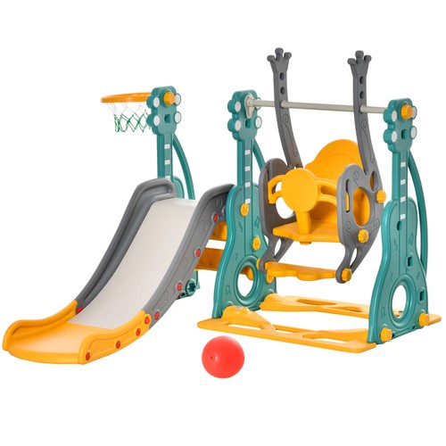 Homcom kids swing and - homcom,