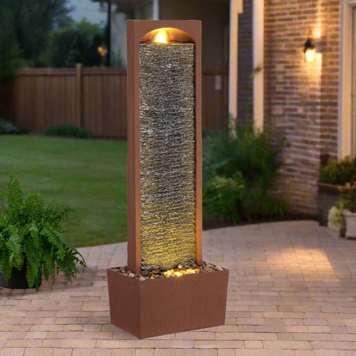Garden water feature outdoor - water,