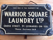 Vintage Laundry  Suitcase From