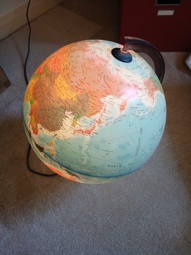 Light world globe large ish - globe, large-ish