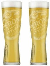2 x Peroni Pint Glasses 20oz