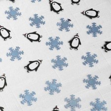 Penguin Snowflakes Table