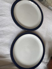 2 x Denby Imperial Blue Side /Tea Plates 7”/ 17cm diameter