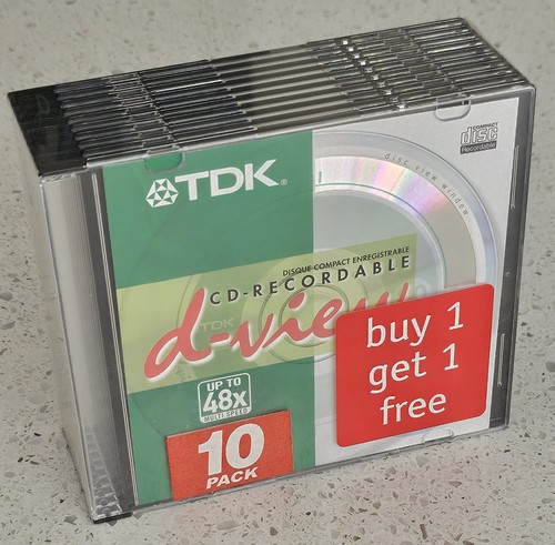Tdk recordable 48x new - recordable,