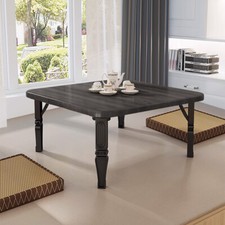 Folding Low Garden Coffee Table Telephone Stand Outdoor Patio Terrance Backyard