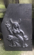 Antique Vintage cast iron fire