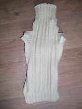 Brand new hand knitted ribbed