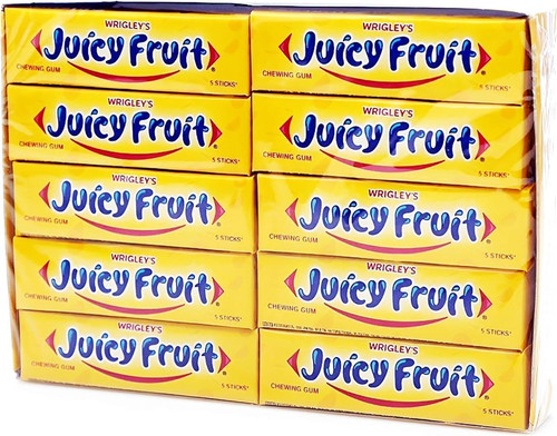 Wrigley juicy fruit - juicy,