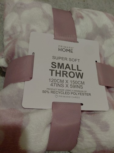 Primark super soft - soft, throw