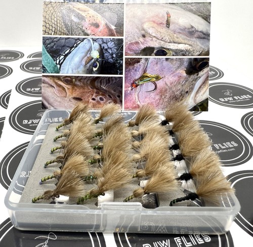 Shuttlecock dry fly box 24 - dry,