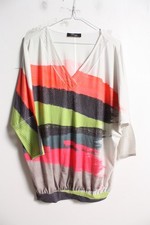 Peruzzi Womens Bagg Fit Jersey Dress - Multi - Size 8 (E21)