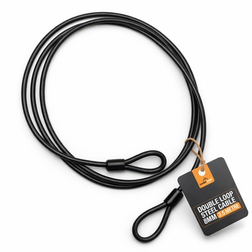 Heavy duty bike lock - heavy, cable