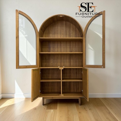 Natural solid oak display - natural,