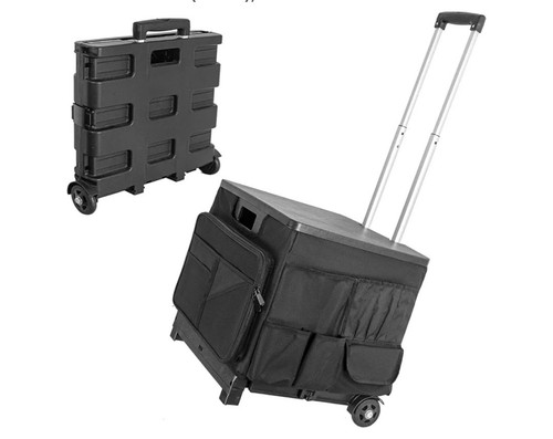 Foldable shopping trolley cart - trolley,