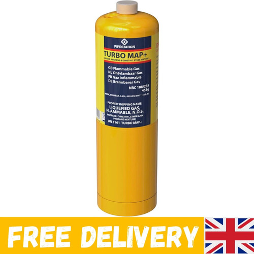 Map plus gas canister - map,