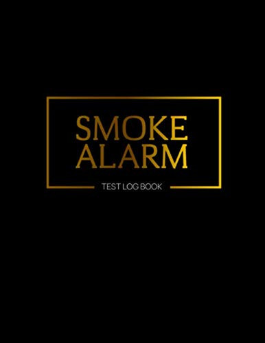 Fire alarm test log book - fire,