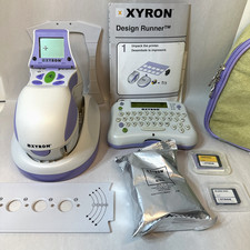 Xyron Design Runner Printer Kit Handheld Ink Cartridge 2 Discs & Disc Maker