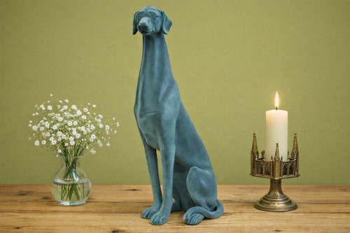Elegant greyhound figurine - greyhound, |