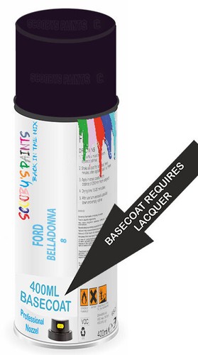 Basecoat aerosol for - for, ford