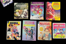 MANGA-ANIME-JAPANESE ART BOOKS