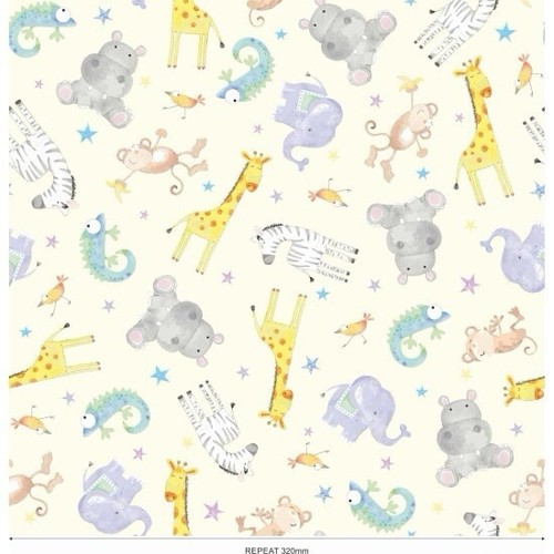 Fat quarter nutex nursery - nutex,