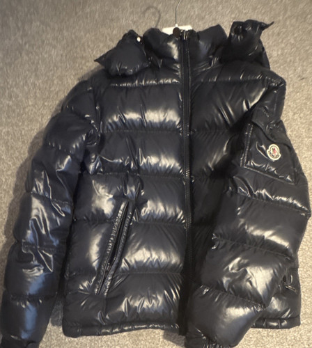 Moncler maya blue hooded - moncler,