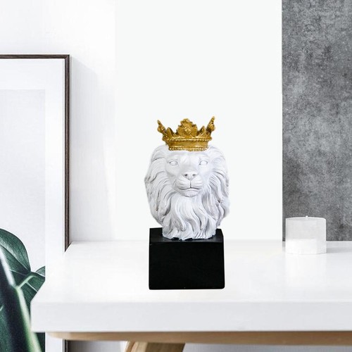 Abstract crown lion head - abstract,
