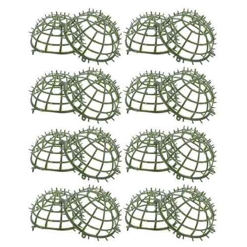 Pcs faux green ball - 8,