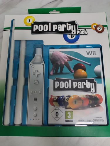 Nintendo wii pool party - nintendo, pack