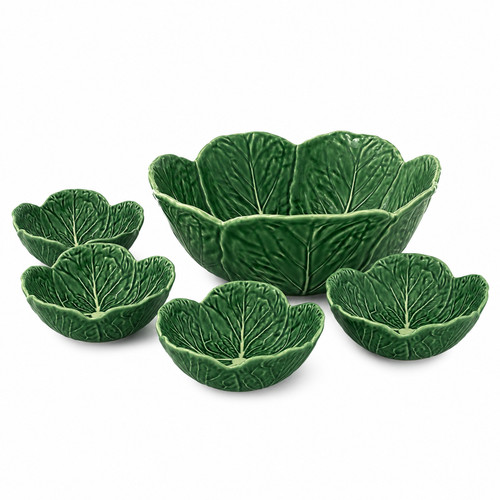 Bordallo pinheiro cabbage - pinheiro, 5