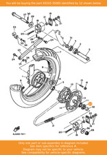 YAMAHA Oil Seal, 93102-35065