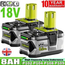 2X 18V 8.0Ah Lithium-Ion