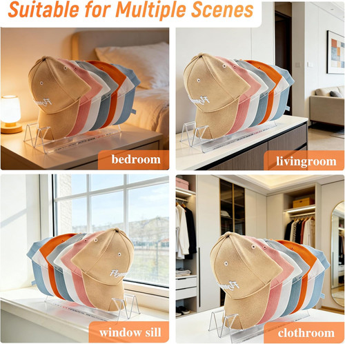 Hat organizer for baseball - hat,