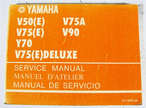 Yamaha v50 v75 - yamaha, motorcycle