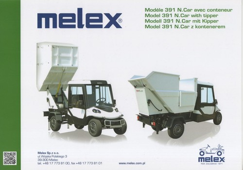 Melex 391 car - (made, in