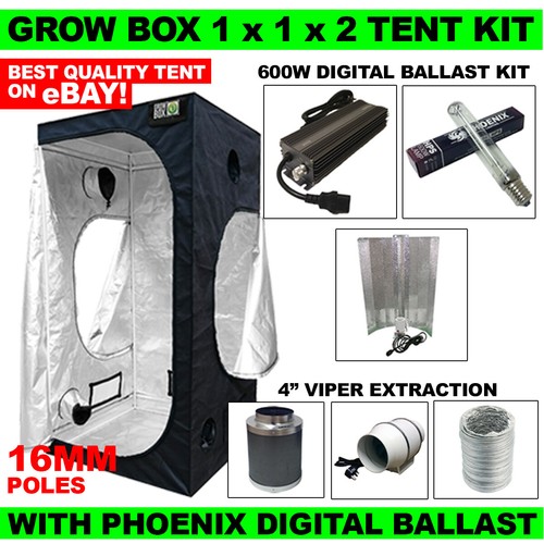 Grow box tent starter - box, 1m