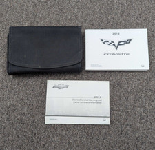 2012 Chevy Corvette Owner Manual Grand Sport ZR1 Z06 Convertible Stingray xz