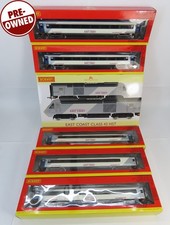OO Gauge Hornby R30099 East Coast HST Class 43 Set -Loco, Dummy + 5x MK3 Coaches