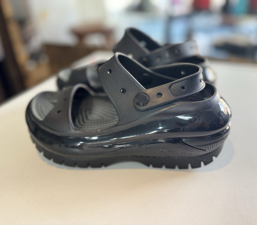 Crocs brooklyn black platform - crocs,
