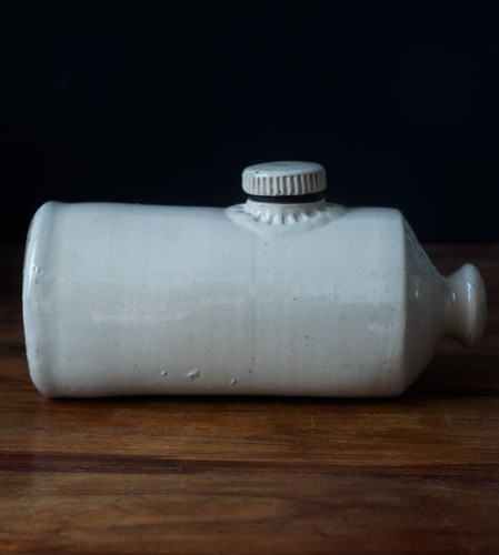 Vintage stoneware hot water - vintage,