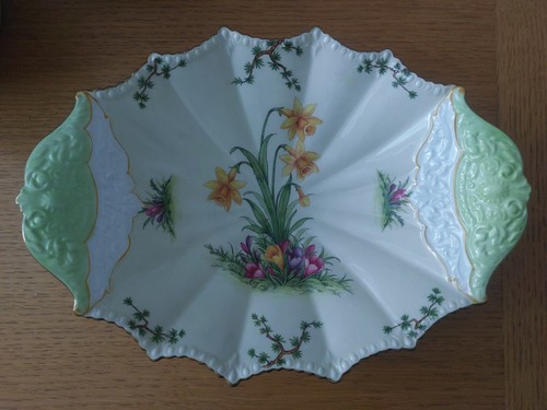 Vintage aynsley footed bowl - vintage,