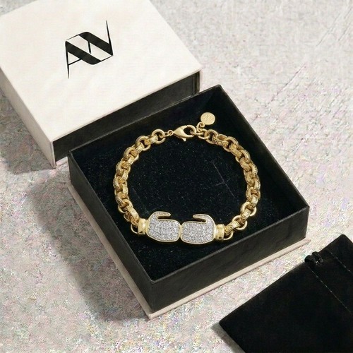 14k gold finish diamond - diamond, boxing