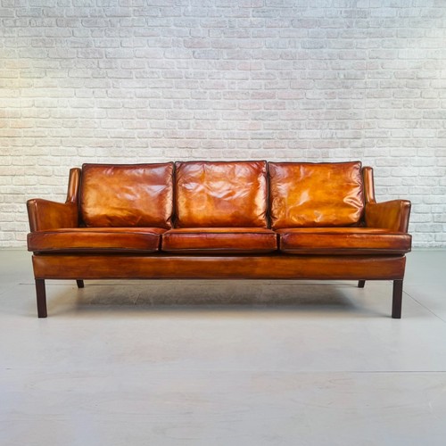 Vintage danish three seater - danish,
