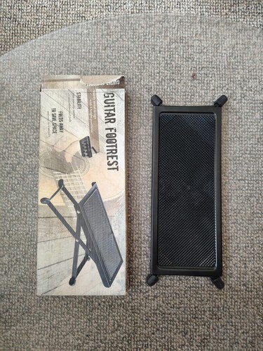 Guitar foot stool adjustable - foot,