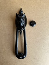 Black Cast Iron Hermes Door