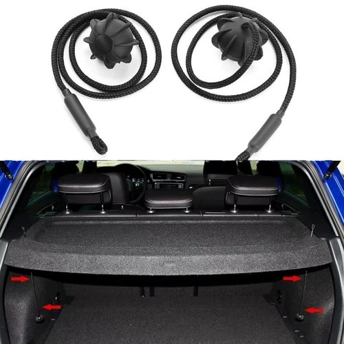 Car parcel shelf string - 2x,