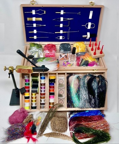 Deluxe fly tying kit rotary - deluxe,