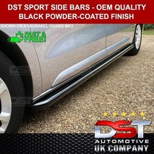 BLACK SPORTLINE SIDE BARS FOR