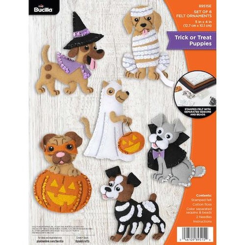 Bucilla felt ornaments - bucilla,